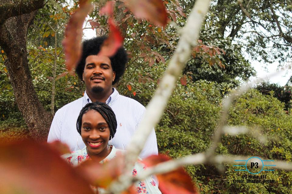 Happy in nature