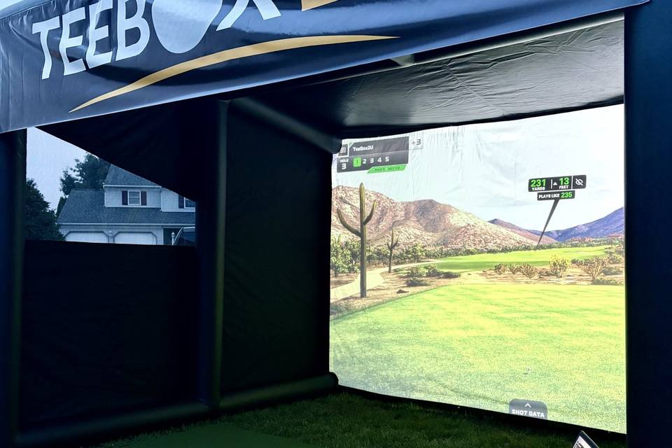 TeeBox2U Mobile Golf Simulator Events