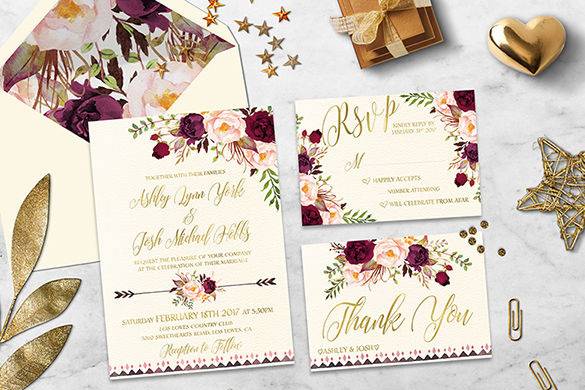 Wedding Invitation Suite