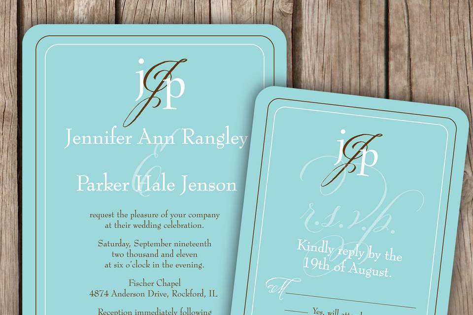 Wedding stationery