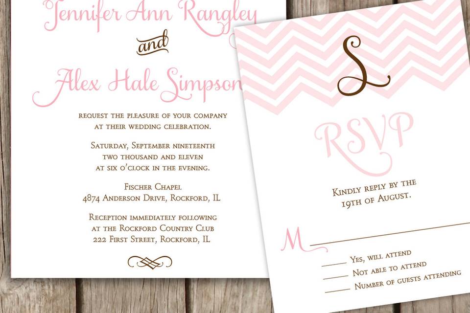 RSVP card