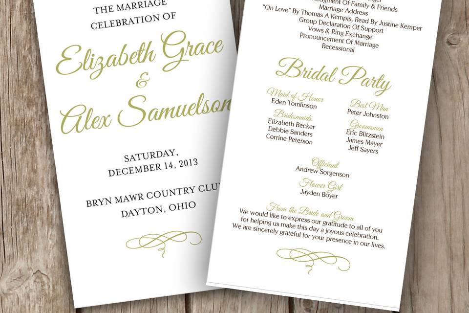 ArtsyNikki Wedding Stationery