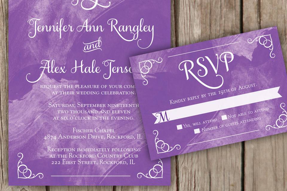 ArtsyNikki Wedding Stationery