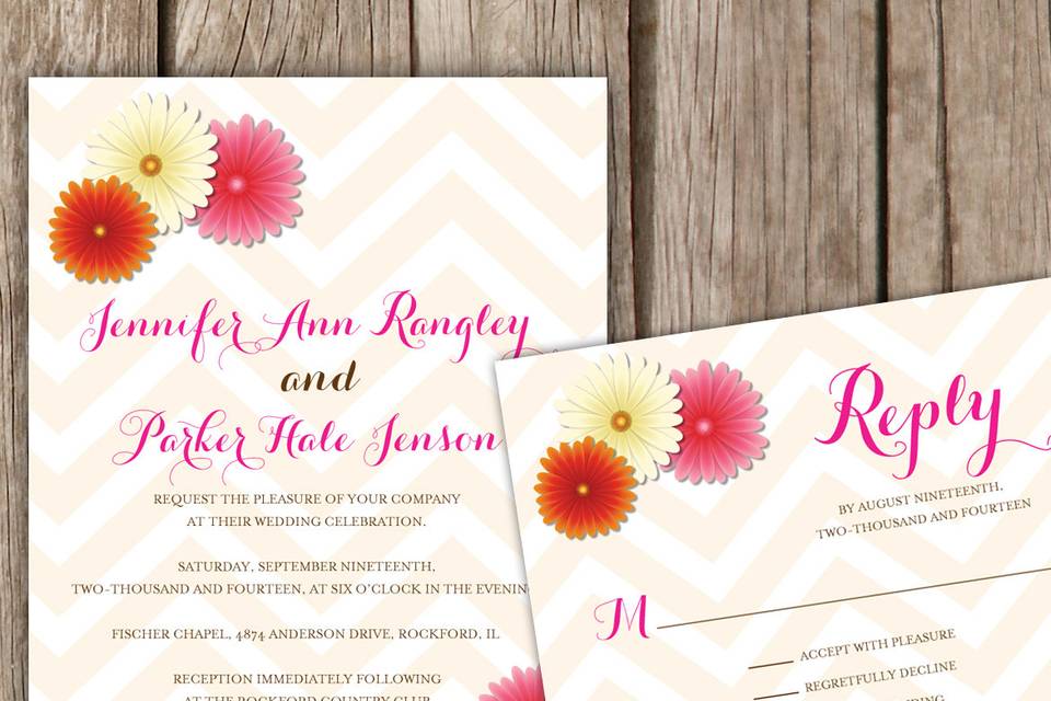 ArtsyNikki Wedding Stationery