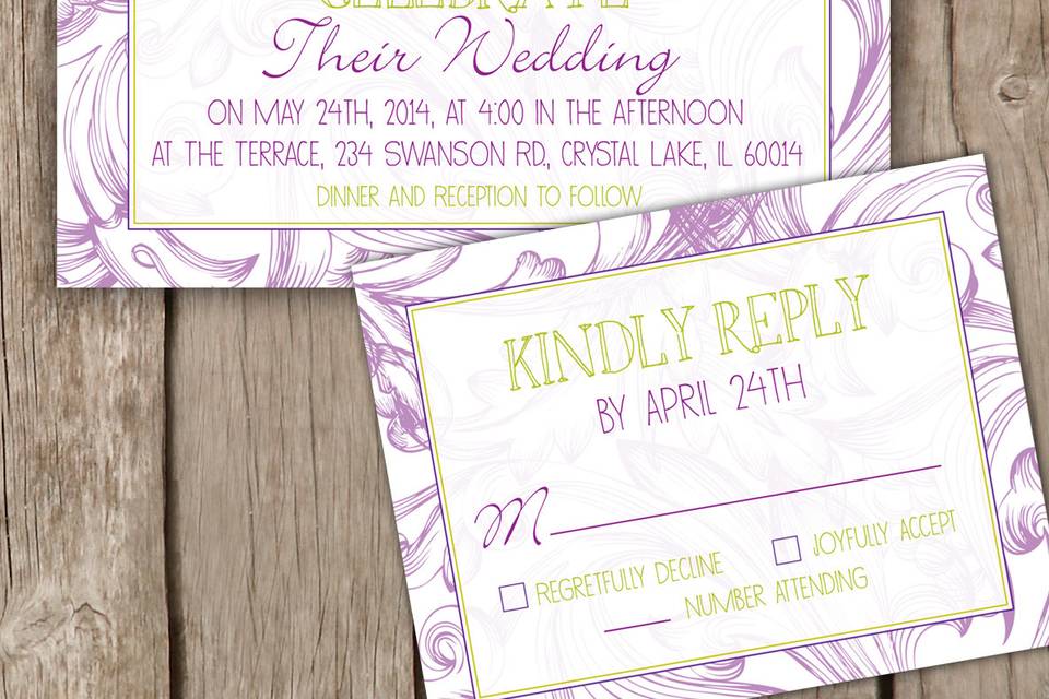 ArtsyNikki Wedding Stationery