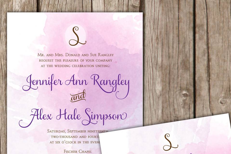 ArtsyNikki Wedding Stationery