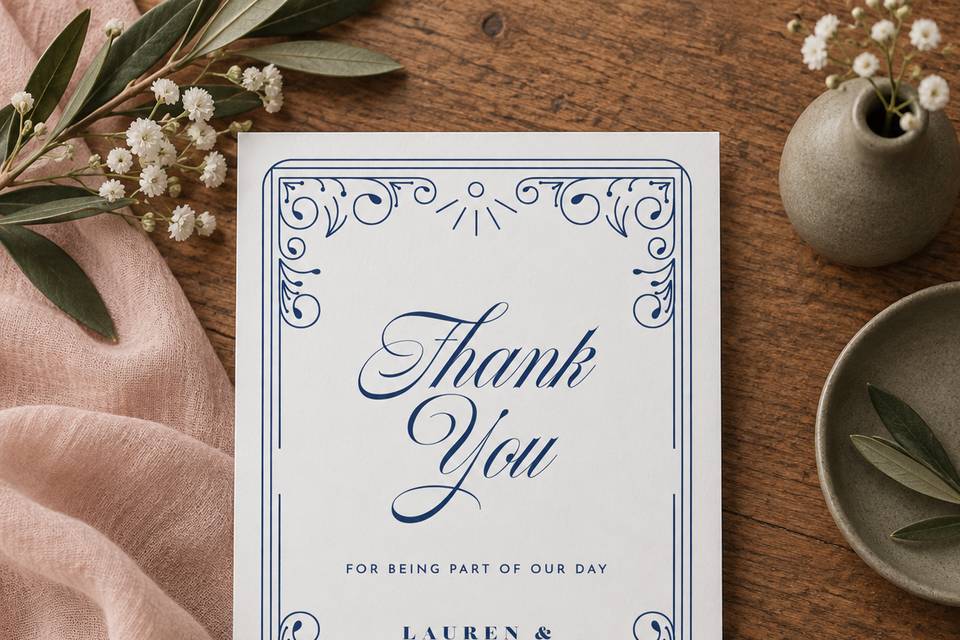 Thank You Card