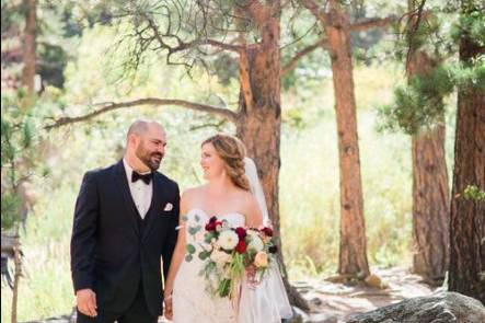 Rustic beverage and table setup | Photo Credits:  Megan LeePhotography