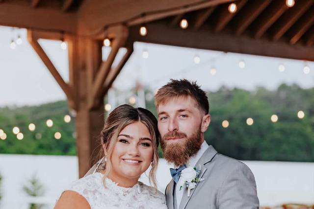 The bride & groom