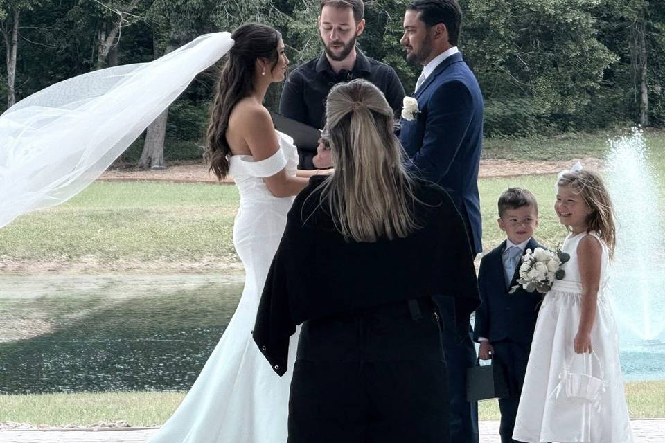 Our bride & groom