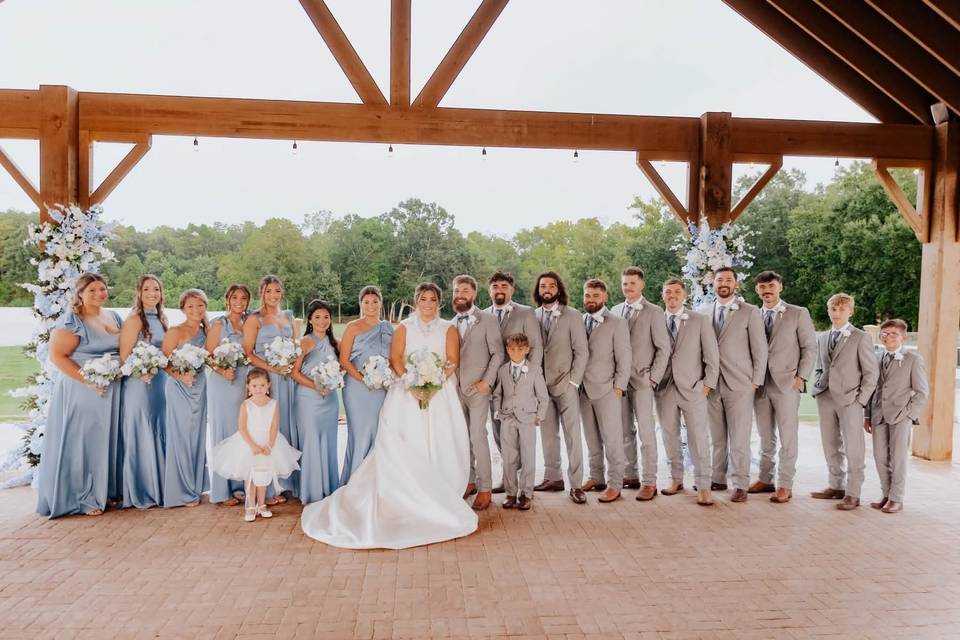 Our sweet bride & groom.