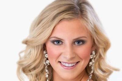 Miss Teen Mass USA - wearing perfect hair for bride or bridal party.