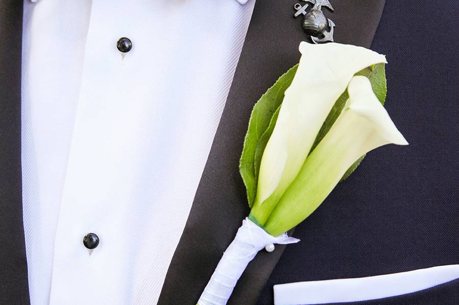 Boutonniere | Photo courtesy of Michael Benson Photography