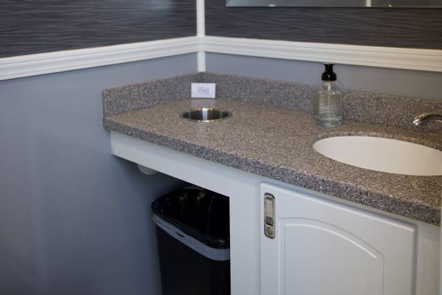 Interior of The Lux Loo