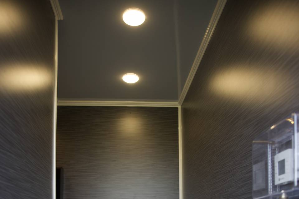 Interior of The Lux Loo