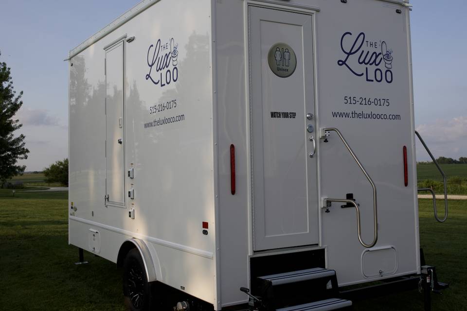 Exterior of The Lux Loo