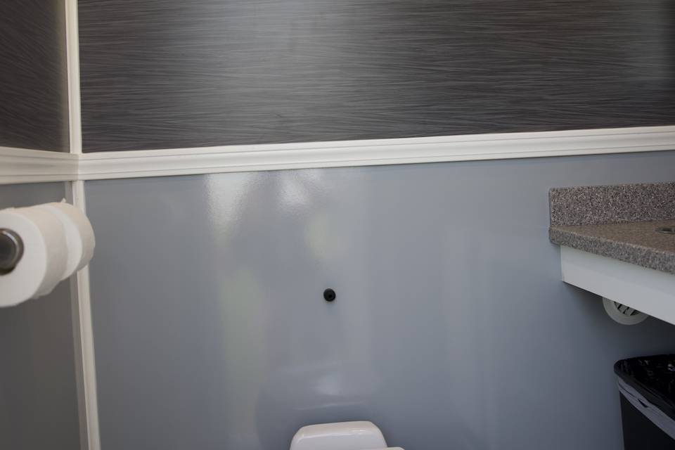 Interior of The Lux Loo