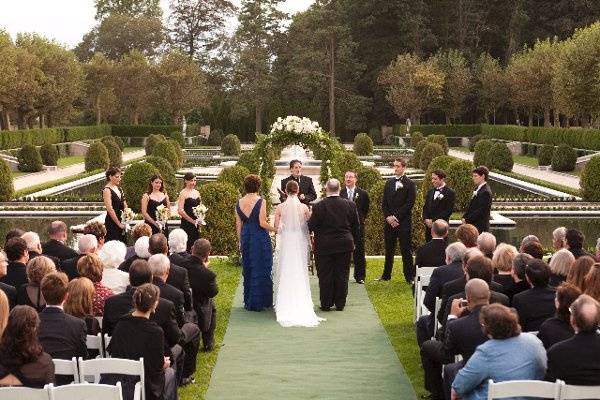 Walking down the aisle