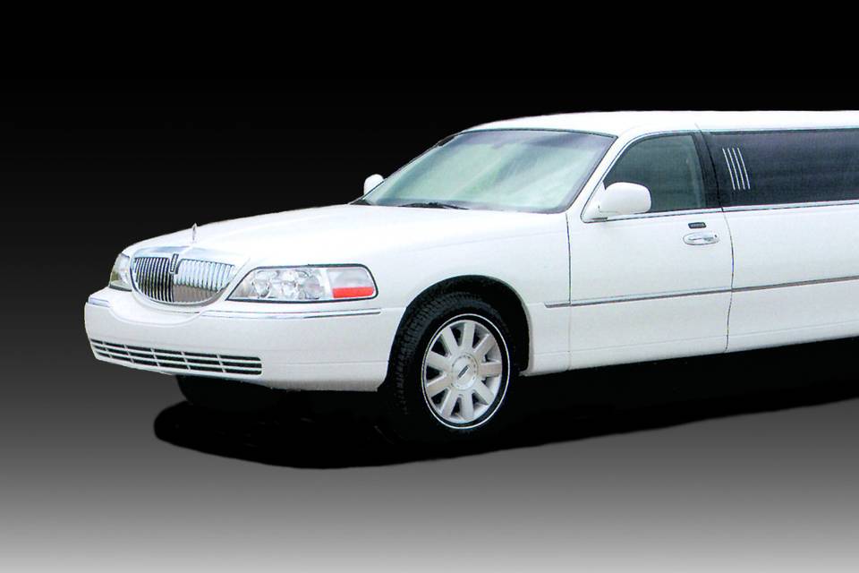 8-10 Pass White Icon Limo