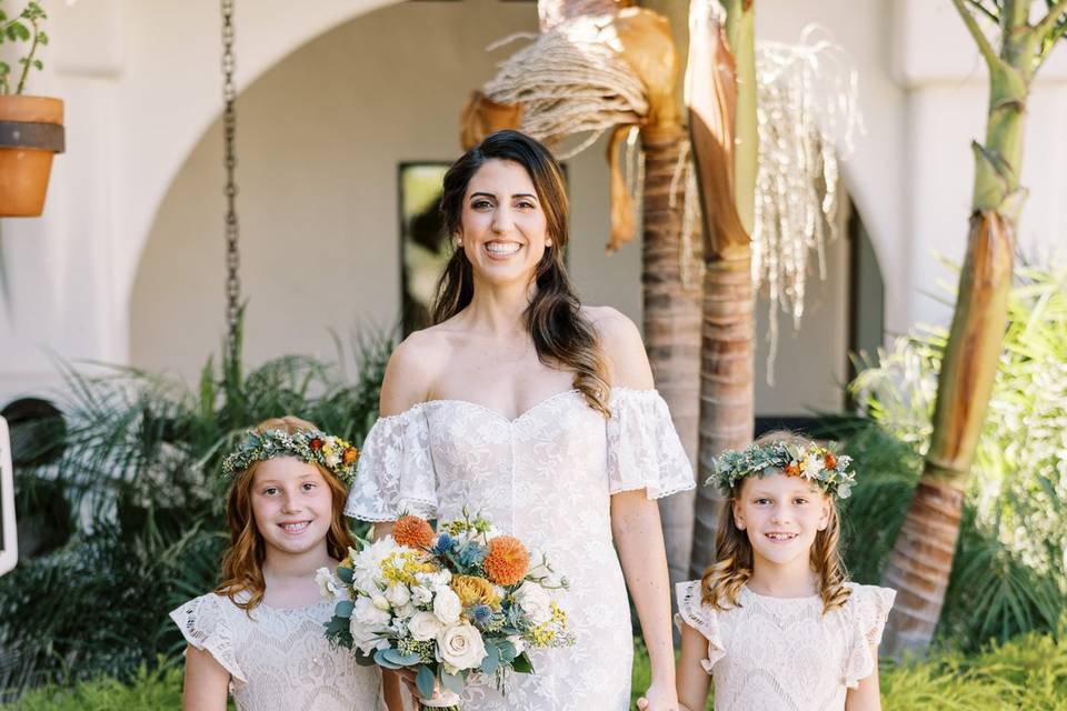 Flower girl halos