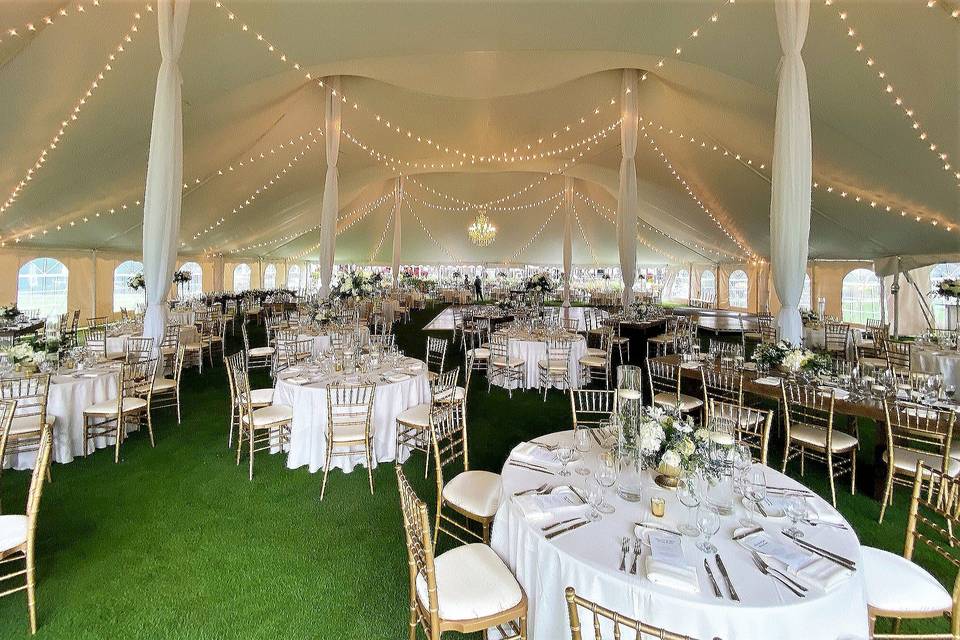 Beautiful wedding tent