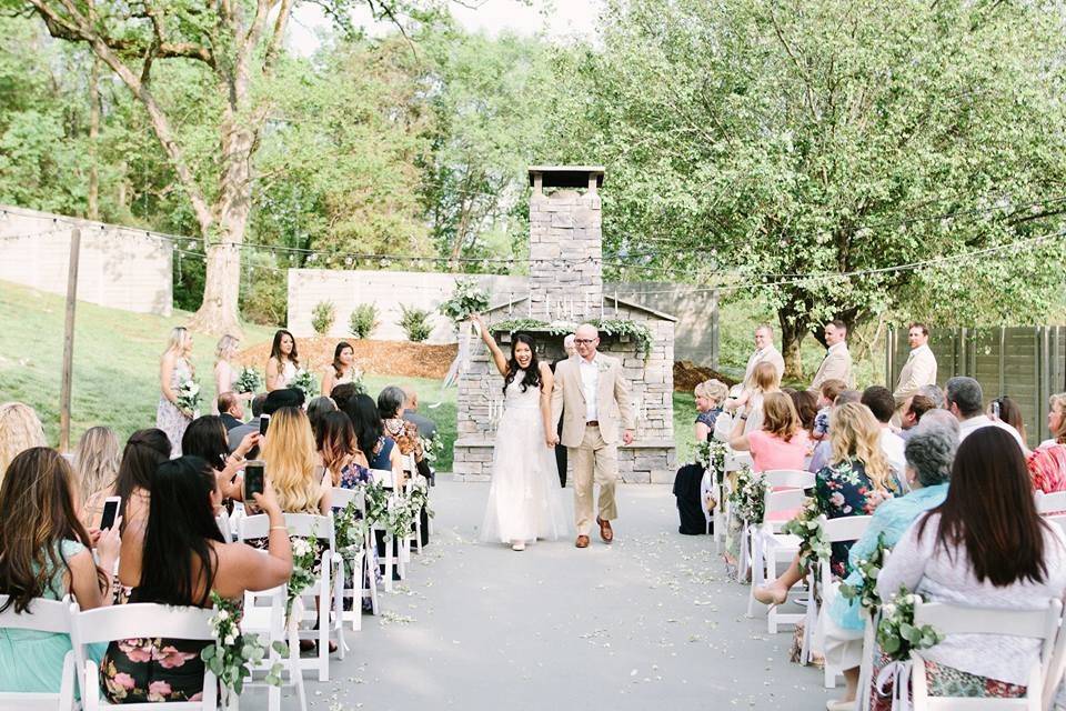 Wedding procession