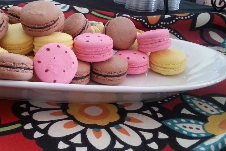 Macaroon platter