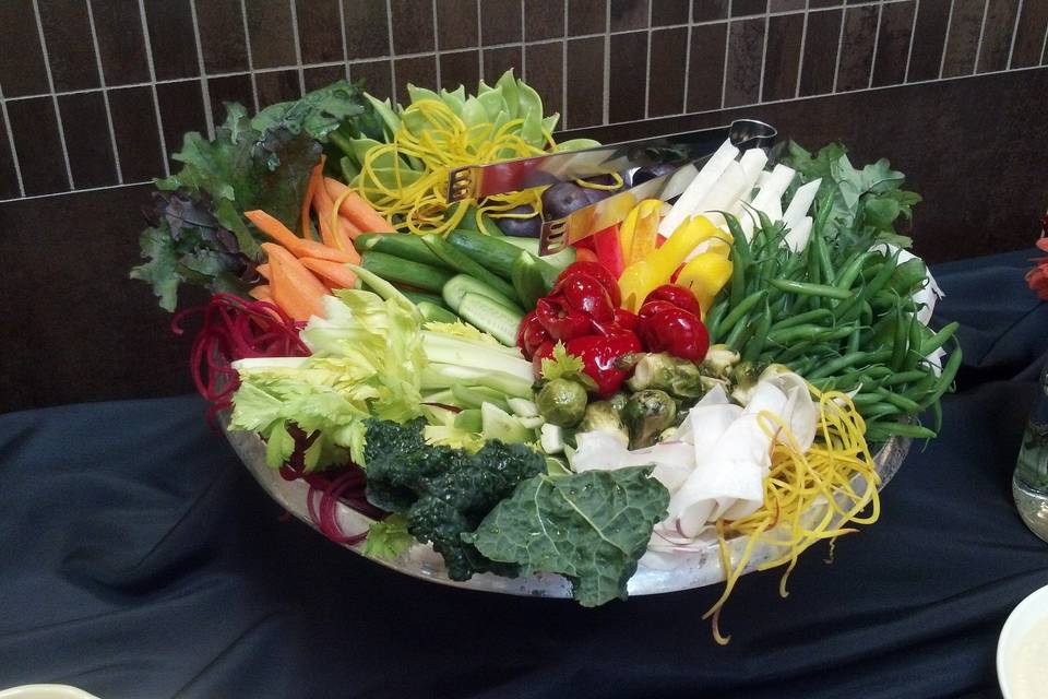 Vegetable platter