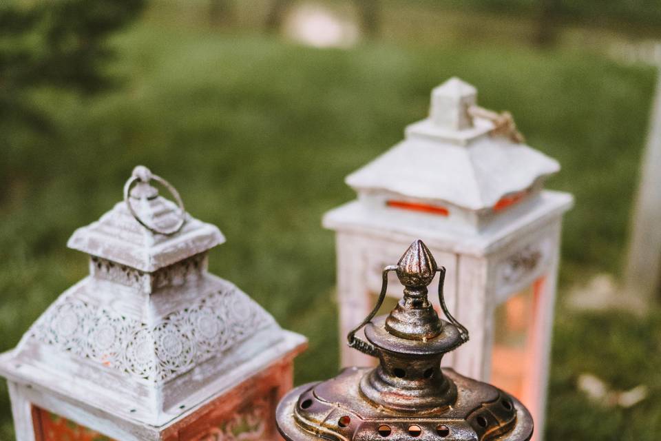 Oh these lanterns at dusk