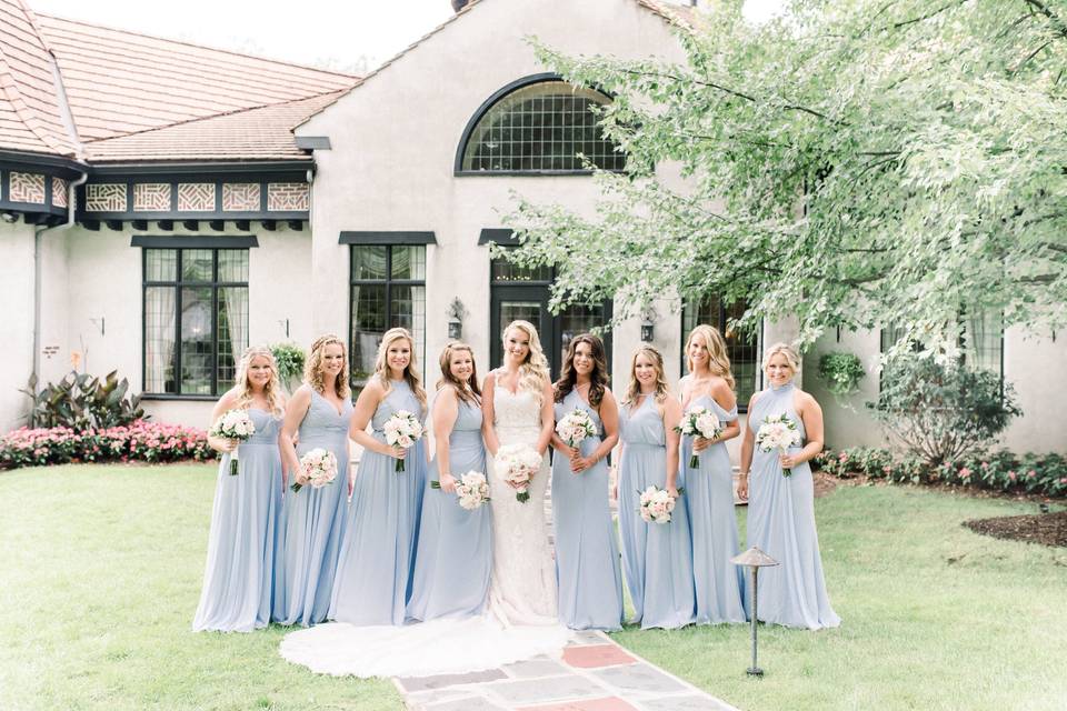 Beautiful Bridal Party