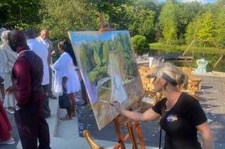 Live Wedding Painting