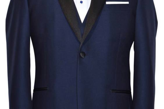 Navy Blue Wedding Tuxedo