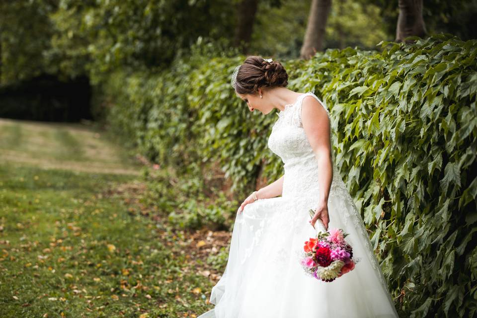 Bridal portrait