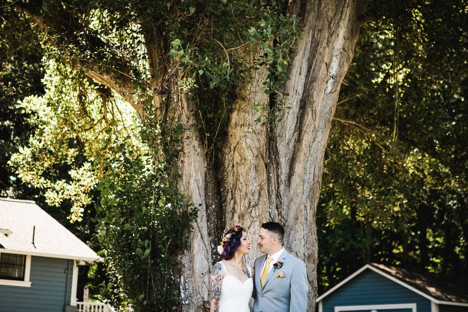 Port gamble wedding