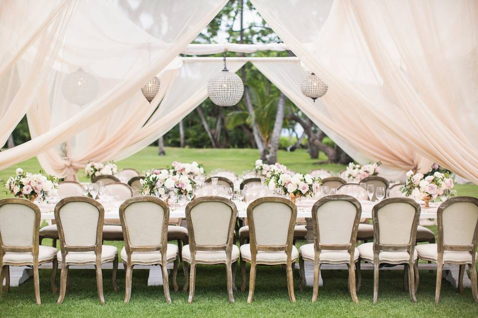 Long table setup