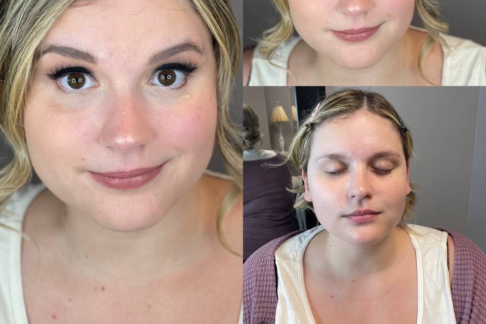 Airbrush Makeup Bridal Client