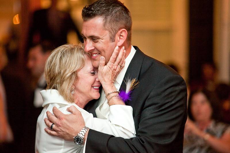 Groom and his mother