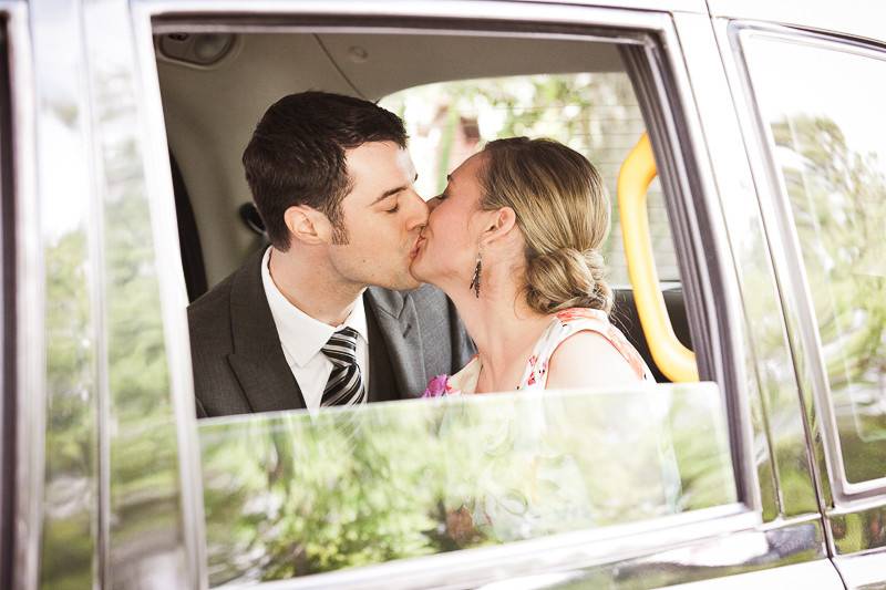 Kissing couple