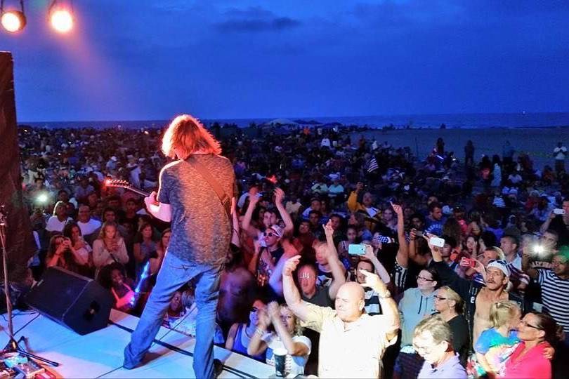 Ocean City's July 4th Concert on the beach (only performer)