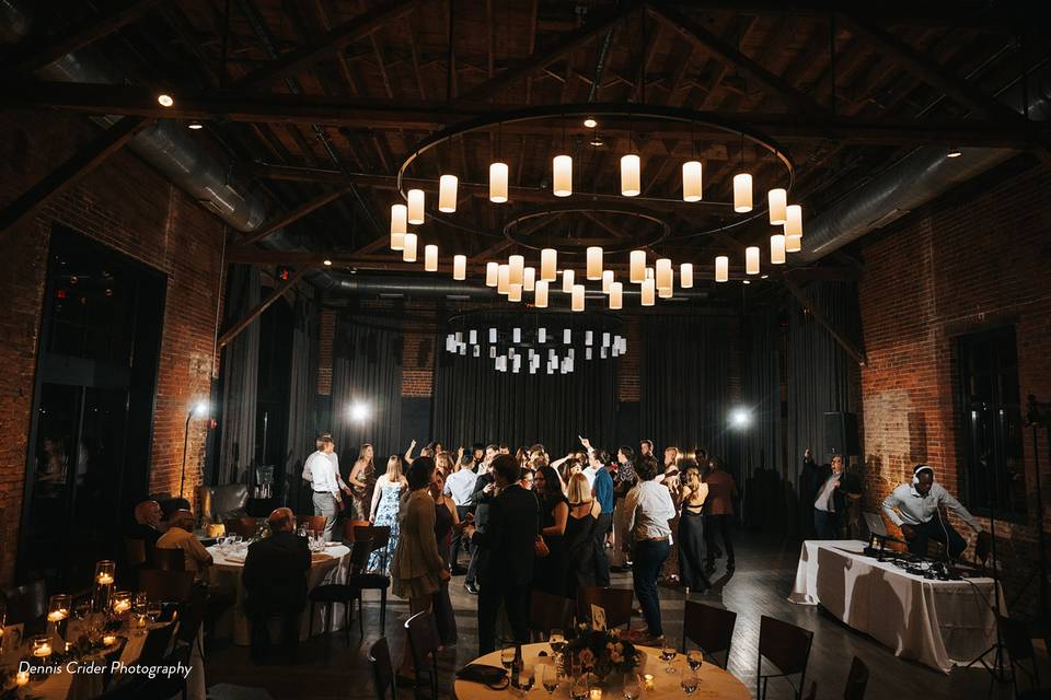 Guests dance the night away
