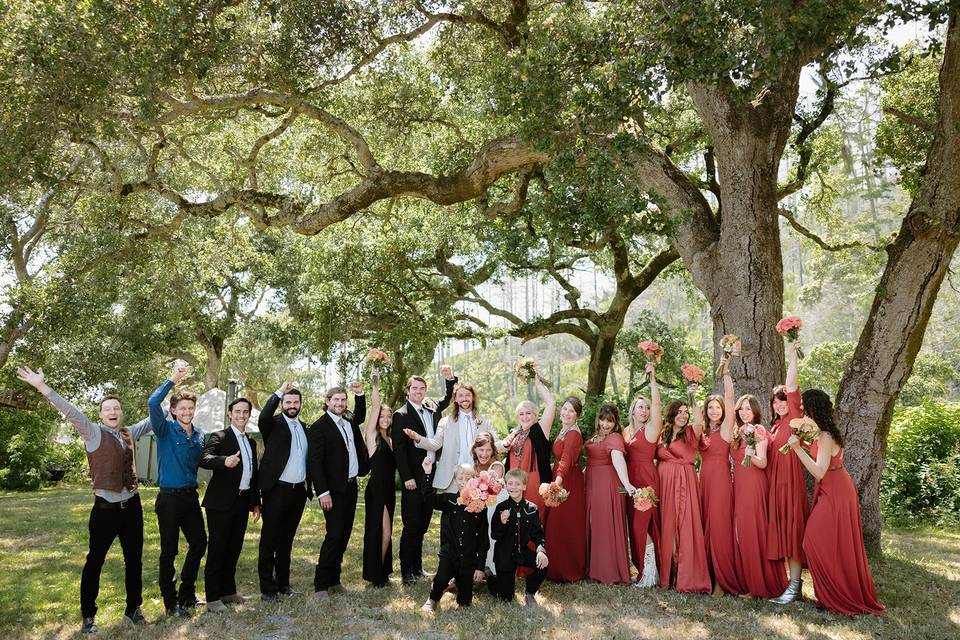 Under the oaks