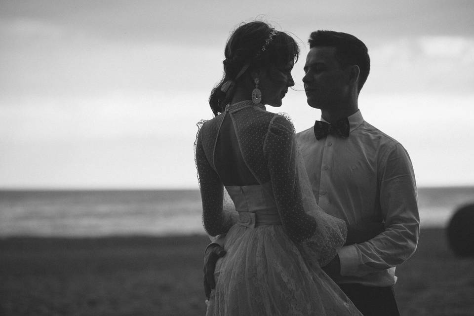 Couple on a beach