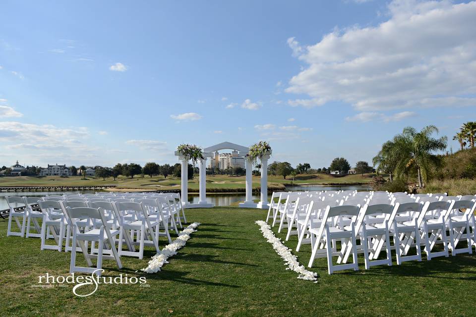 Golf Course Wedding