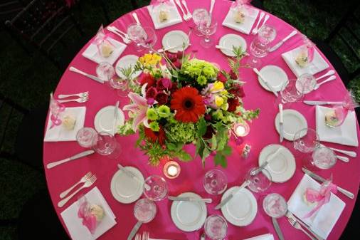Table setup