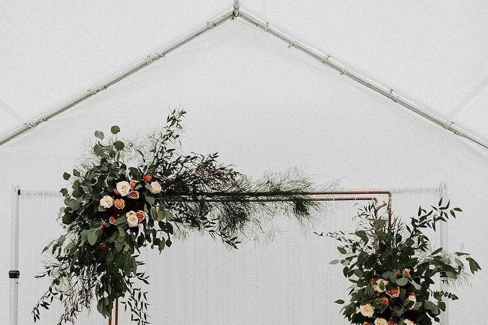 Organic & Lush Wedding Arch