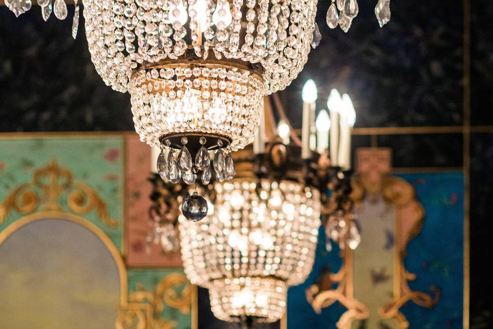 Ballroom chandeliers