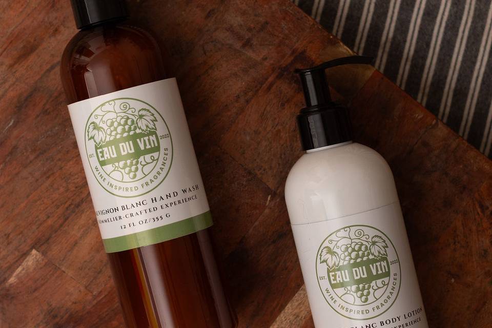 EAU DU VIN, Soap & Lotion Set