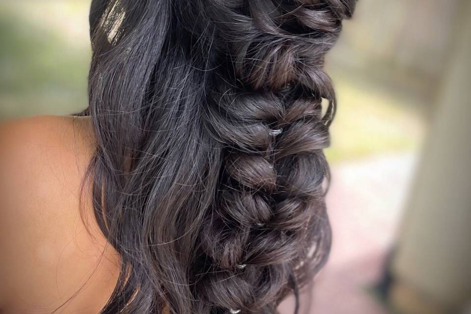 Braided boho style