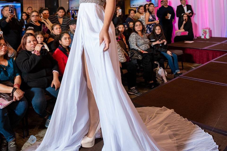 Bridal show in Jovani