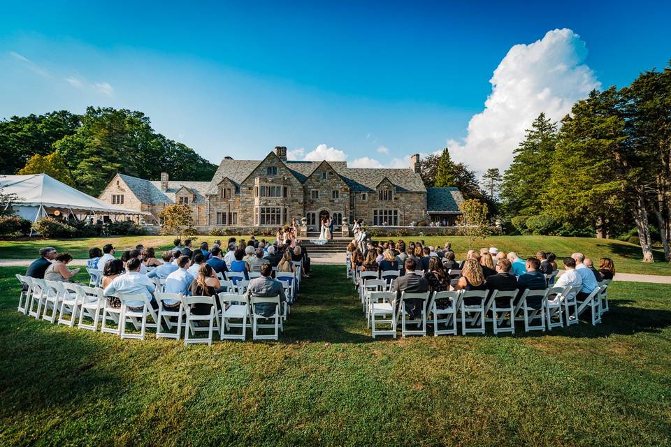 Outdoor ceremony